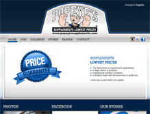 Tablet Screenshot of popeyesmaritimes.com